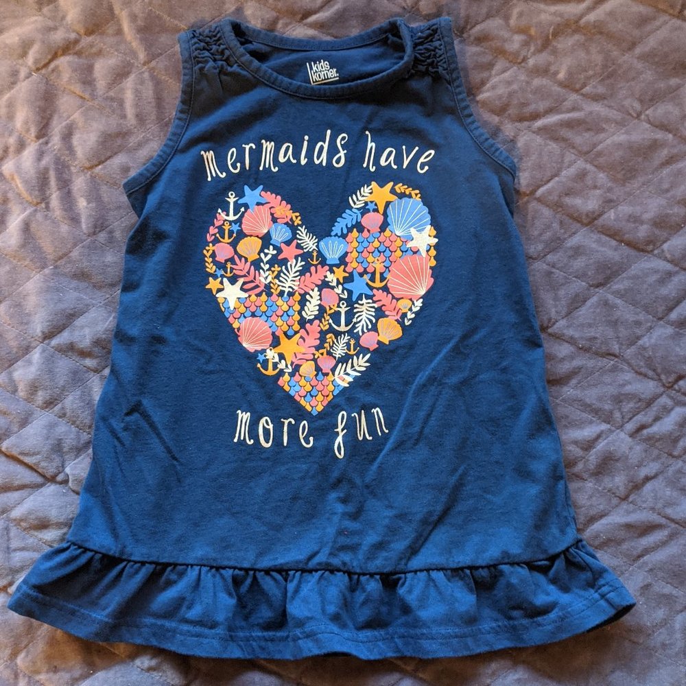 4T Kids Korner Tank Top Dress